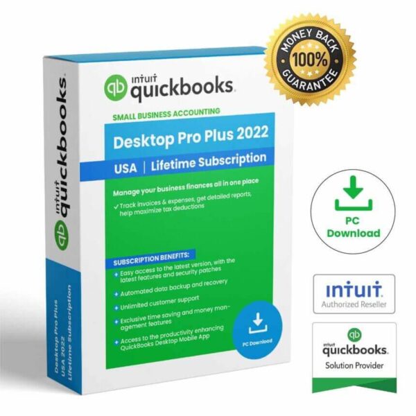 Quickbooks Desktop Pro Plus 2022 | Usa Version |