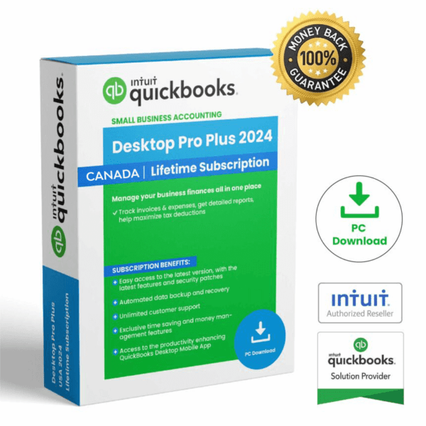 Quickbooks Desktop Pro Plus 2024 | Canadian Version |