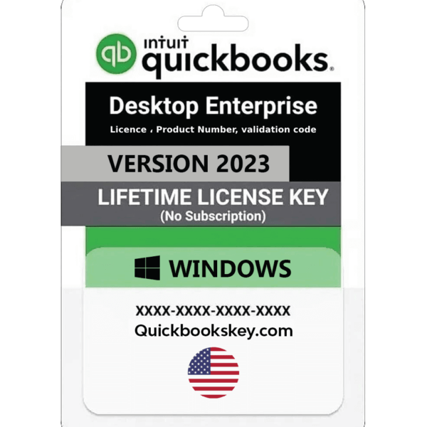 Quickbooks Desktop Enterprise Platinum 2023 With Advanced Inventory 5 Users | Us Version |