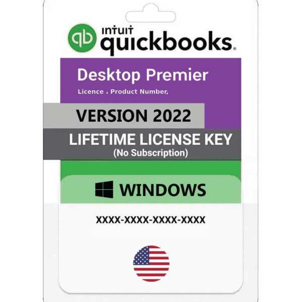 Quickbooks Desktop Premier 2022 | Usa Version |